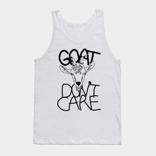 Goat Don't Care Tank Top
